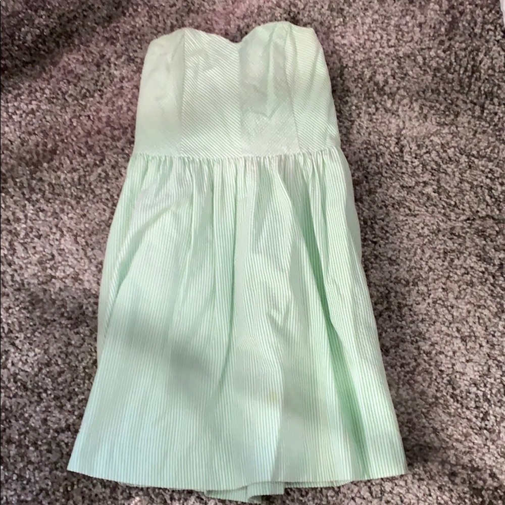 Lily Pulitzer Strapless Dress Size 2